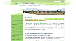 Desktop Screenshot of mairiedebou.fr